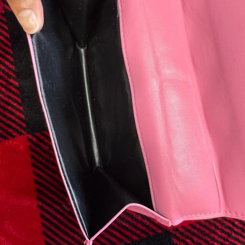 Pink Quilted Chain Shoulder Bag
